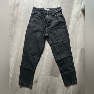 Zara Black Washed Out Jeans
